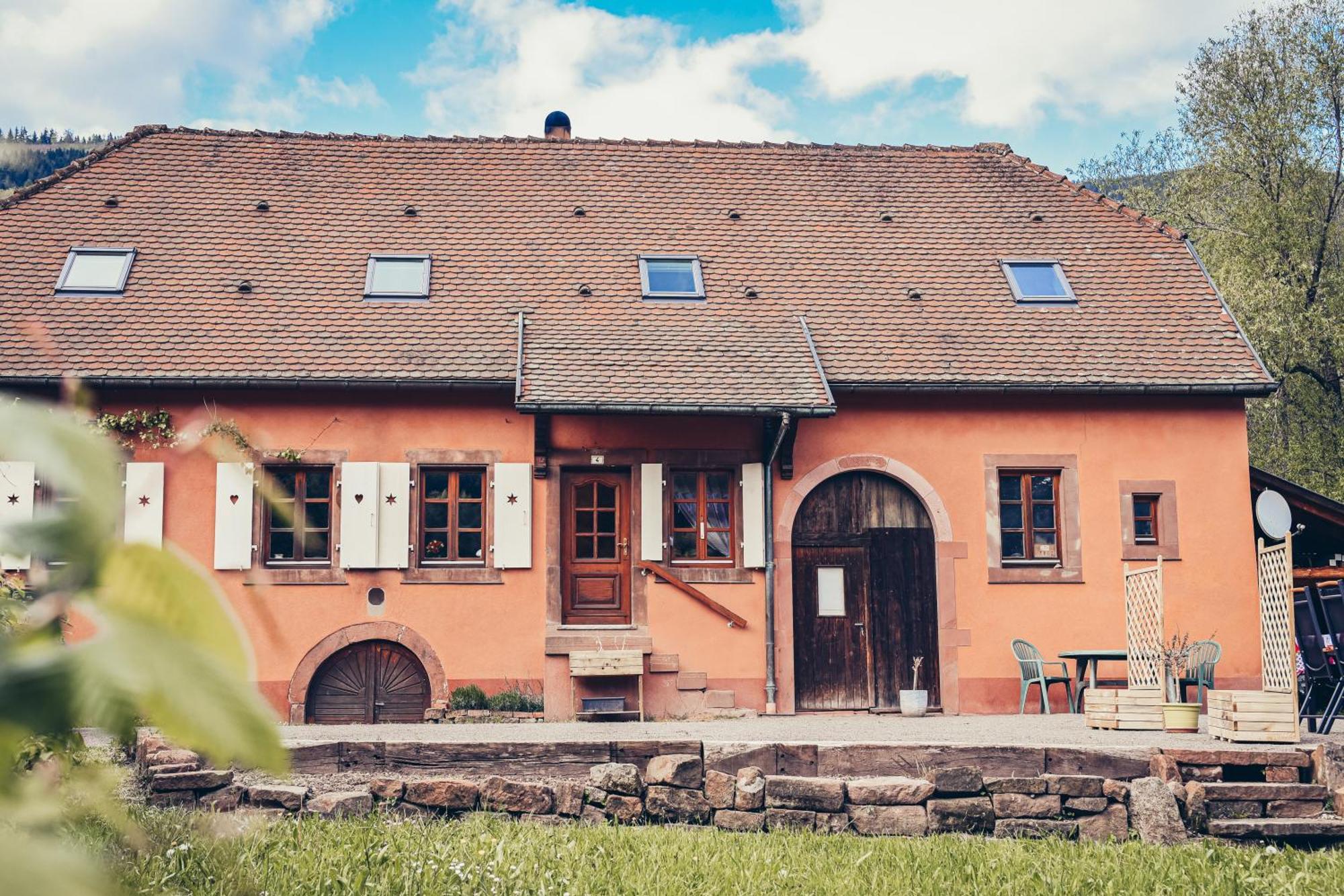 La Fermette Vosgienne De La Goutte Apartment Steige Exterior foto