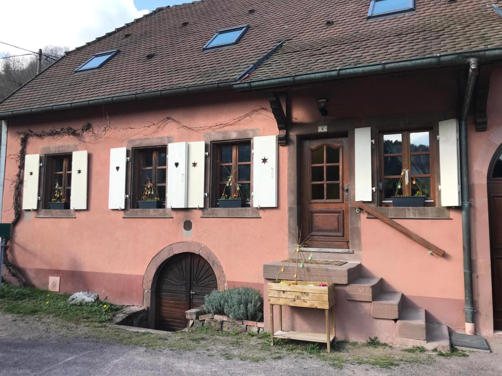 La Fermette Vosgienne De La Goutte Apartment Steige Exterior foto